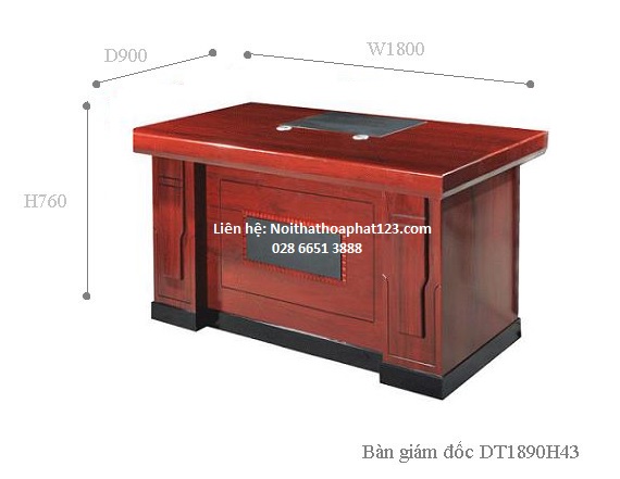 Bàn giám đốc DT1890H43