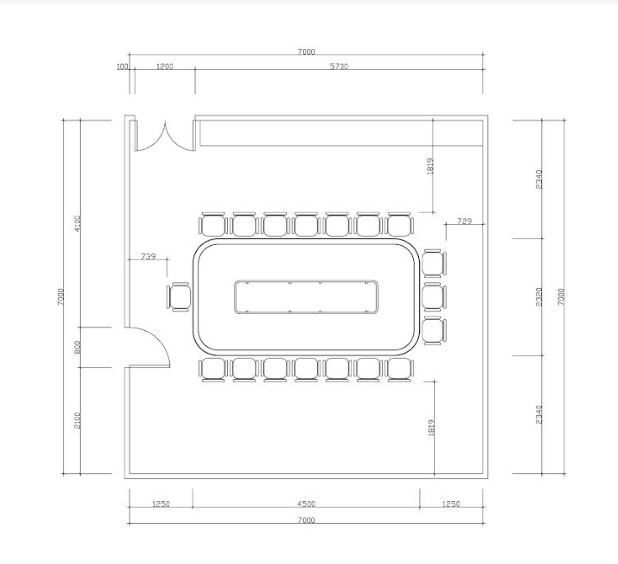 Bàn họp cao cấp BHP-45