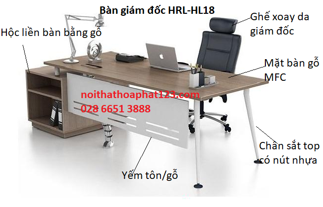 Bàn giám đốc royal HRL-HL18